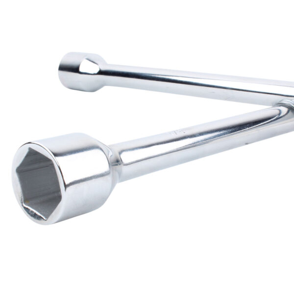 CC-1 Llave de cruz cromada 18” (13/16” - 3/4” - 17mm - 7/8”) - Image 5