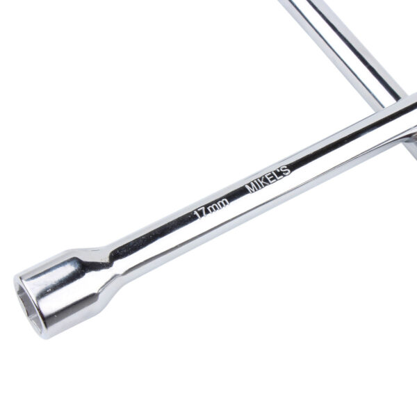 CC-1 Llave de cruz cromada 18” (13/16” - 3/4” - 17mm - 7/8”) - Image 4